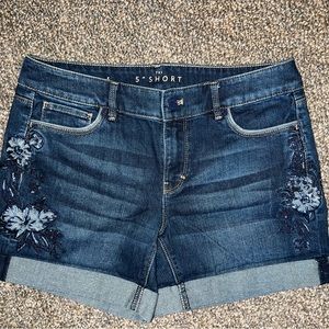 White House Black Market Denim Shorts